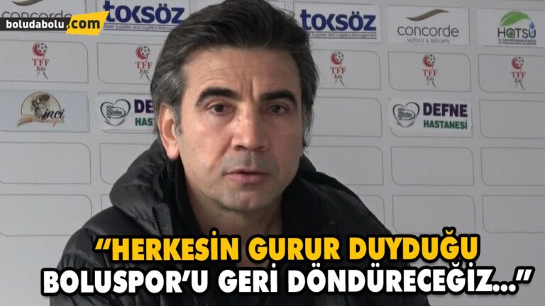 “SORUMLULUĞU TAMAMEN ÜZERİME ALIYORUM”
