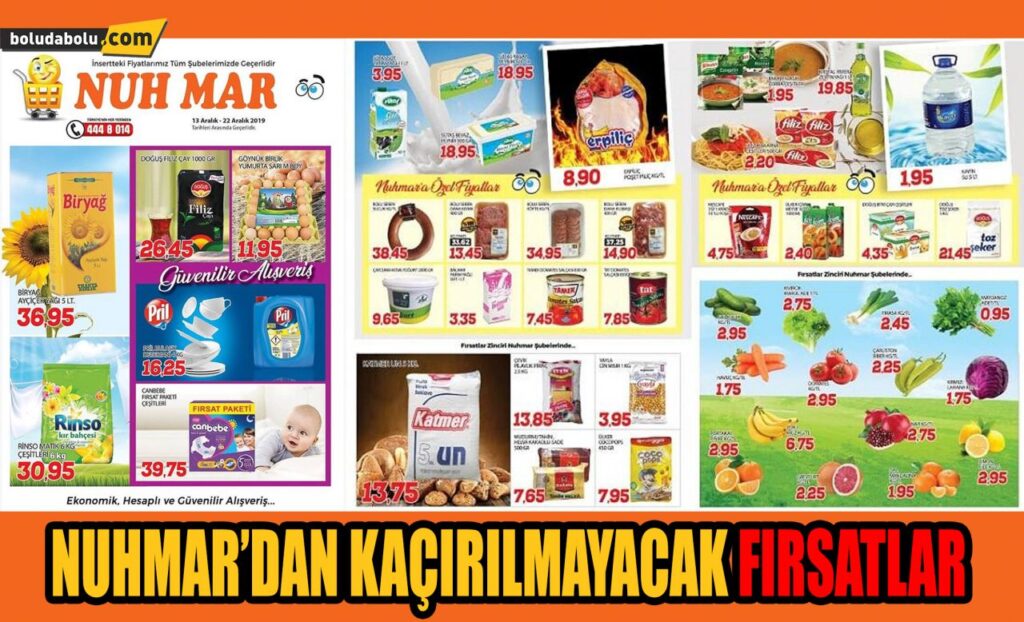 NUHMAR’DAN KAÇIRILMAYACAK FIRSATLAR