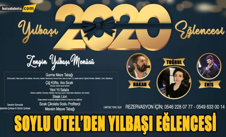 SOYLU OTEL’DEN YILBAŞI EĞLENCESİ