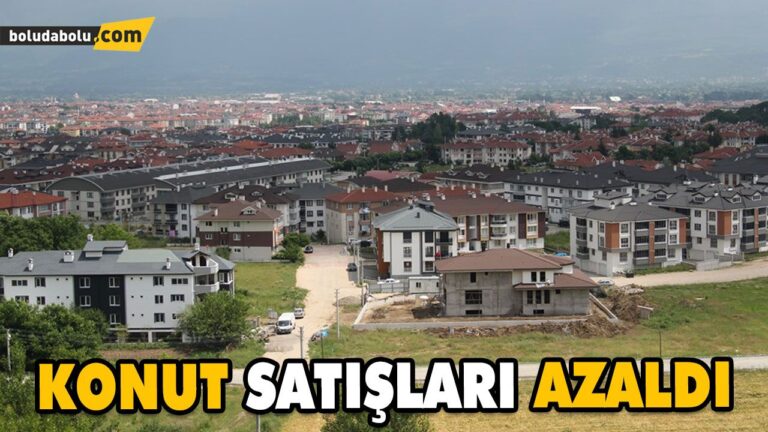 KONUT SATIŞLARI AZALDI