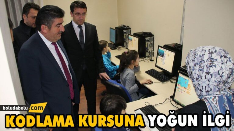 BAŞKAN ALLAR, KODLAMA KURSUNU ZİYARET ETTİ