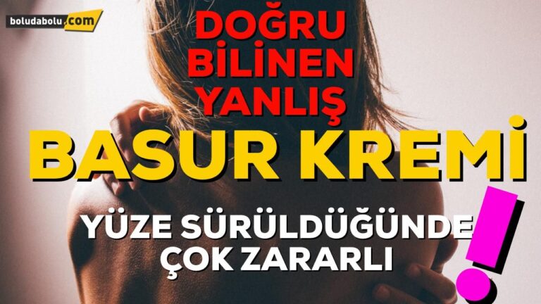 BASUR KREMİNİN YÜZE FAYDALARI