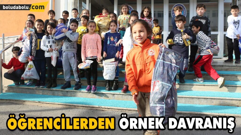 ÖĞRENCİLERDEN ÖRNEK DAVRANIŞ ÖĞRENCİLERDEN ÖRNEK DAVRANIŞ