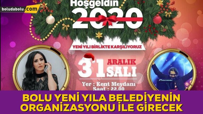BOLU BELEDİYESİ’NDEN YILBAŞI EĞLENCESİ