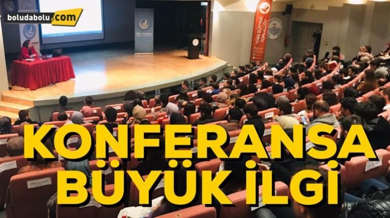 “KADIN VE ŞİDDET” KONFERANSINA BÜYÜK İLGİ
