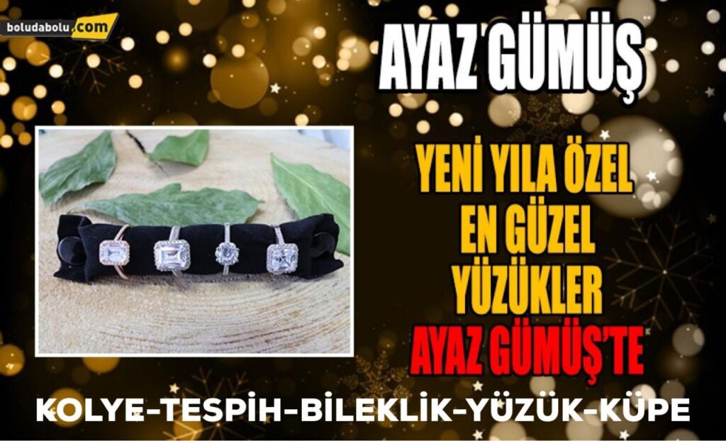 YENİ YIL HEDİYELERİ İÇİN AYAZ GÜMÜŞ