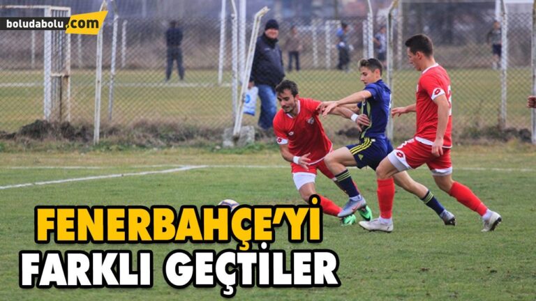 FENERBAHÇE’Yİ FARKLI GEÇTİLER