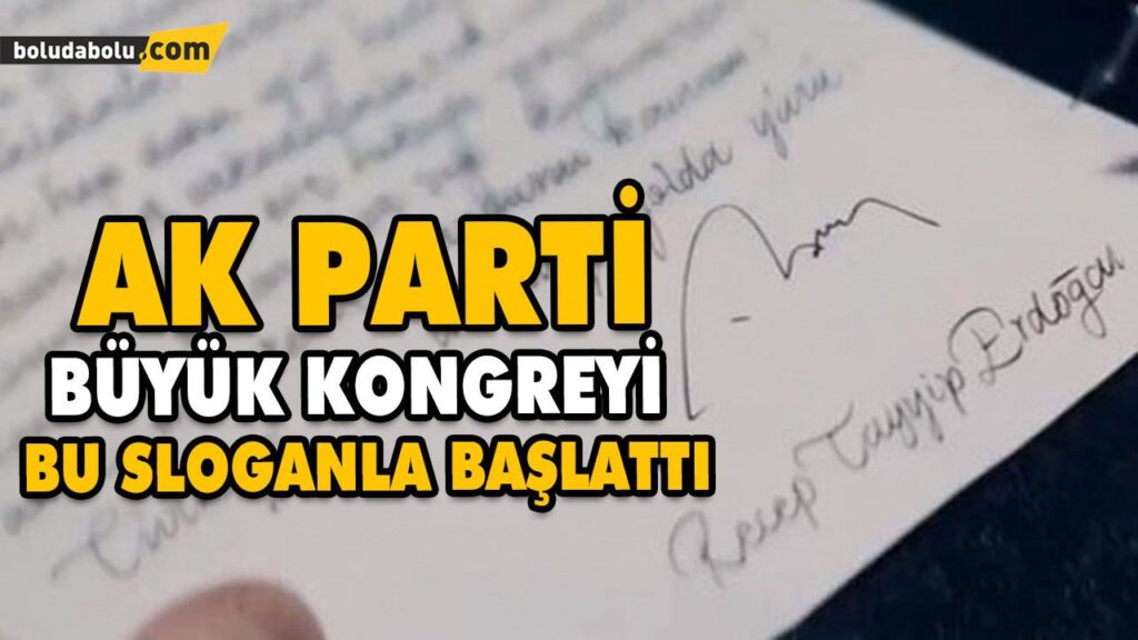 CUMHURBAŞKANI ERDOĞAN’DAN AK PARTİ TEŞKİLATINA MEKTUP: “TÜRKİYE İÇİN İNANDIĞIN YOLDA YÜRÜ” CUMHURBAŞKANI ERDOĞAN’DAN AK PARTİ TEŞKİLATINA MEKTUP: “TÜRKİYE İÇİN İNANDIĞIN YOLDA YÜRÜ”