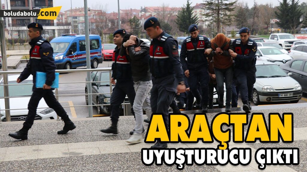 ARAÇTAN UYUŞTURUCU ÇIKTI ARAÇTAN UYUŞTURUCU ÇIKTI