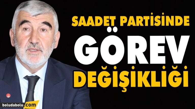 ÇETİNKAYA İL BAŞKANLIĞI GÖREVİNİ SAYIN’A BIRAKTI