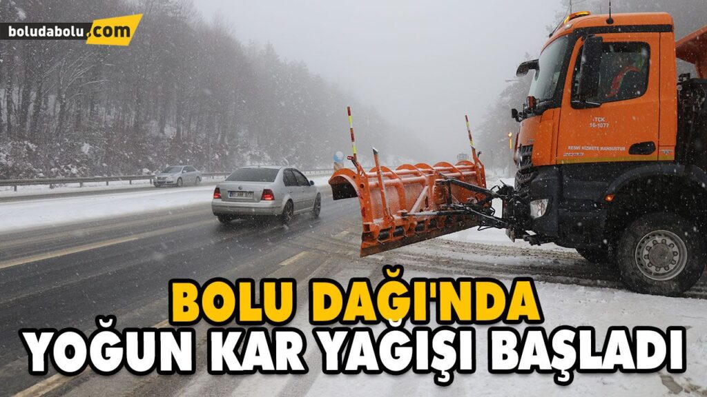 BOLU DAĞI’NDA YOĞUN KAR YAĞIŞI BAŞLADI BOLU DAĞI’NDA YOĞUN KAR YAĞIŞI BAŞLADI