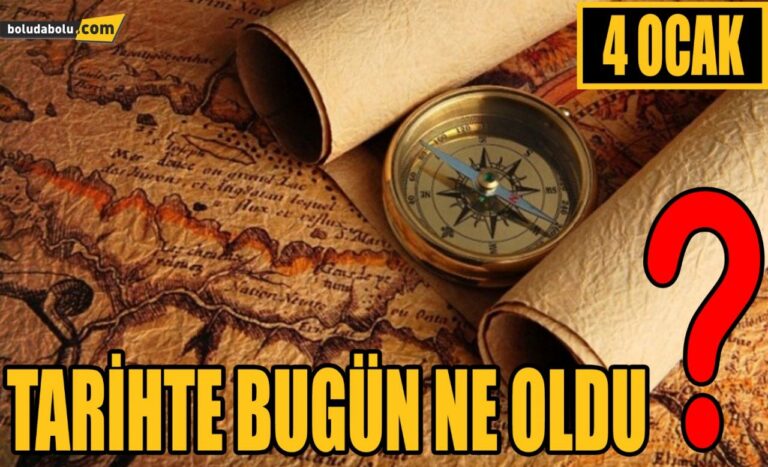 TARİHTE BUGÜN NE OLDU?