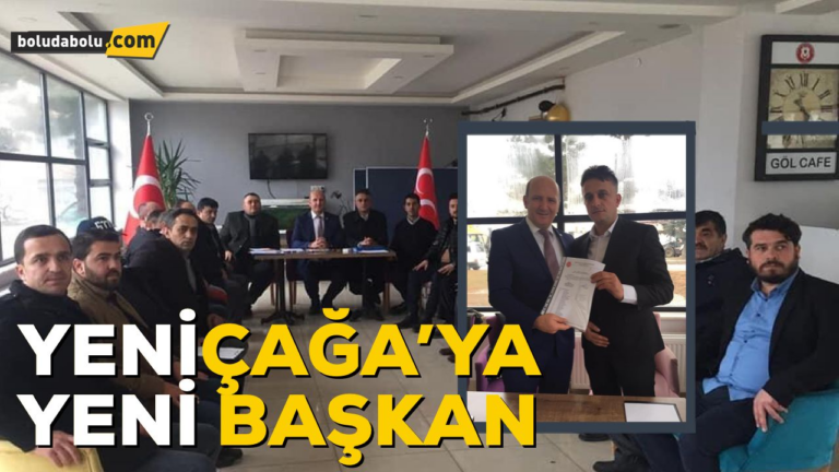 MHP YENİÇAĞA İLÇE TEŞKİLATI ATANDI