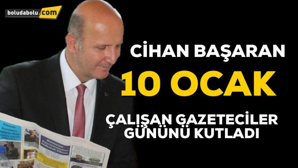 CİHAN BAŞARAN’DAN TEBRİK MESAJI CİHAN BAŞARAN’DAN TEBRİK MESAJI
