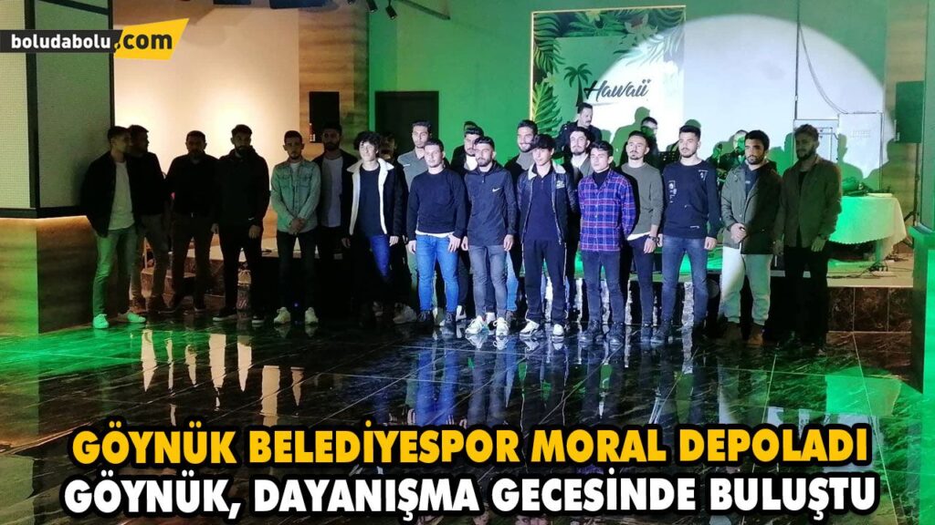 GÖYNÜK, DAYANIŞMA GECESİNDE BULUŞTU GÖYNÜK, DAYANIŞMA GECESİNDE BULUŞTU