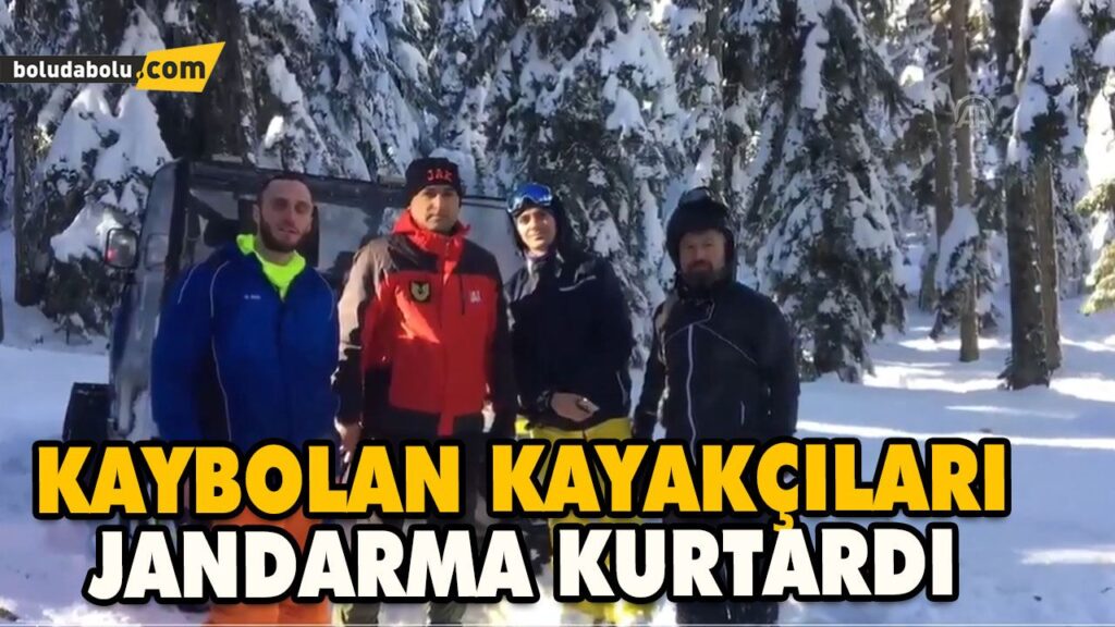 KAYBOLAN KAYAKÇILARI JANDARMA KURTARDI KAYBOLAN KAYAKÇILARI JANDARMA KURTARDI