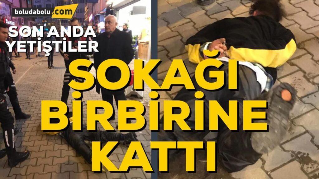 ALKOLLÜ GENÇ SOKAĞI BİRBİRİNE KATTI ALKOLLÜ GENÇ SOKAĞI BİRBİRİNE KATTI