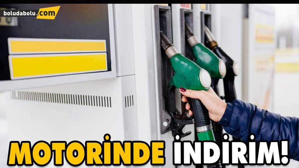 MOTORİNDE İNDİRİM! MOTORİNDE İNDİRİM!
