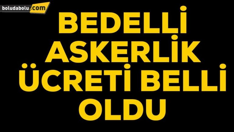 2020 YILI BEDELLİ ASKERLİK ÜCRETİ BELLİ OLDU