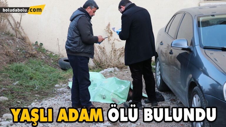 YAŞLI ADAM OTOPARK OLARAK KULLANILAN ARSADA ÖLÜ BULUNDU