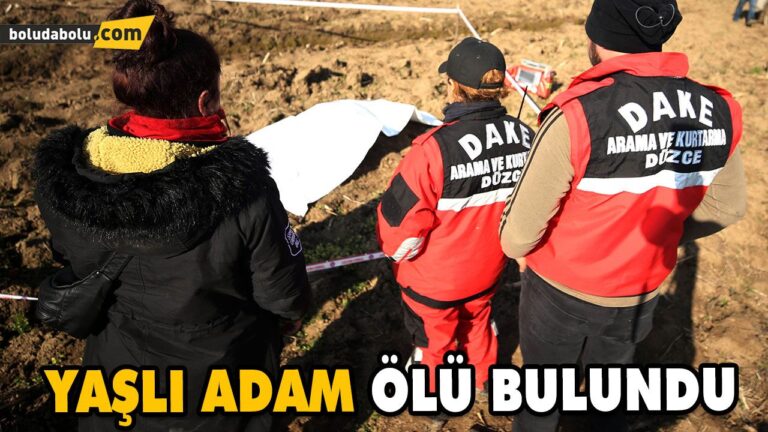 YAŞLI ADAM ÖLÜ BULUNDU