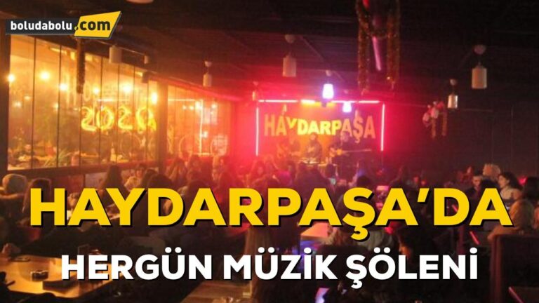 HAYDARPAŞA CAFE’DE HER GÜN CANLI MÜZİK
