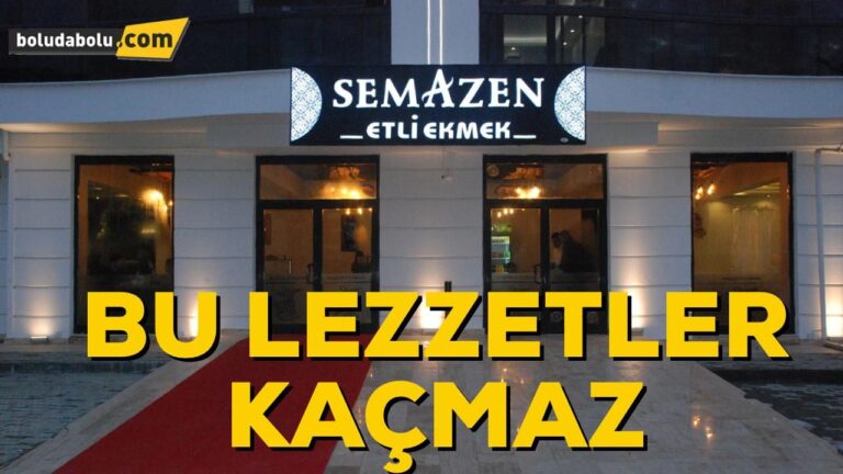 SEMAZEN ETLİ EKMEK AÇILDI