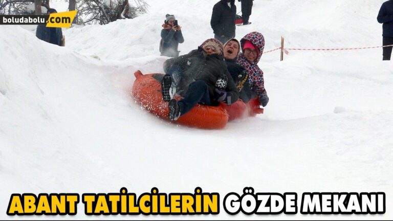 ABANT YARIYIL TATİLİNİN GÖZDE MEKÂNLARINDAN OLDU