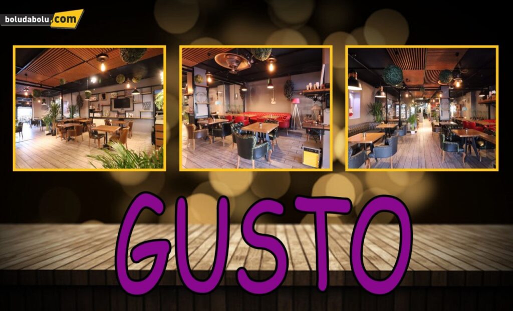 GUSTO CAFE&BİSTRO’YA YOĞUN İLGİ GUSTO CAFE&BİSTRO’YA YOĞUN İLGİ