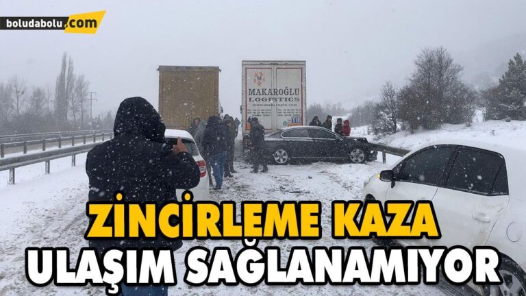 ZİNCİRLEME KAZA
