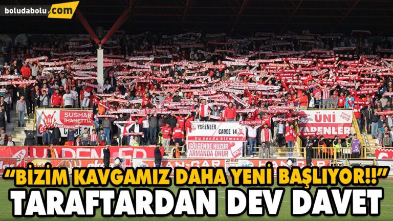 “BİZİM KAVGAMIZ DAHA YENİ BAŞLIYOR!!”