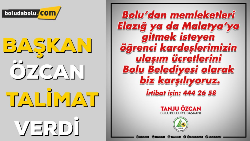 TANJU ÖZCAN TALİMAT VERDİ TANJU ÖZCAN TALİMAT VERDİ
