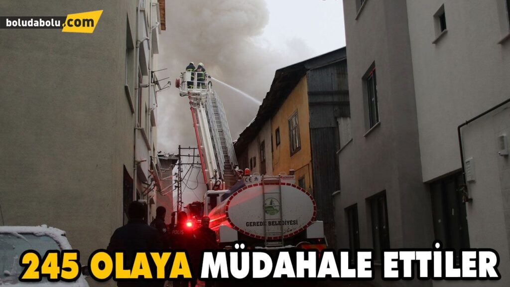 GEREDE İTFAİYESİ’NİN 2019 MESAİSİ GEREDE İTFAİYESİ’NİN 2019 MESAİSİ