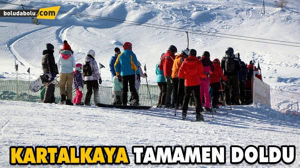 KARTALKAYA TAMAMEN DOLDU KARTALKAYA TAMAMEN DOLDU