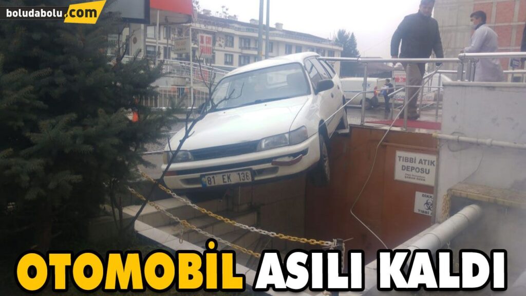 OTOMOBİL ASILI KALDI OTOMOBİL ASILI KALDI