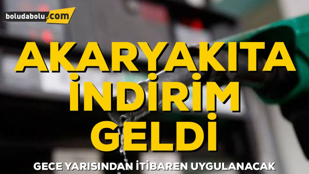 AKARYAKITTA İNDİRİM !