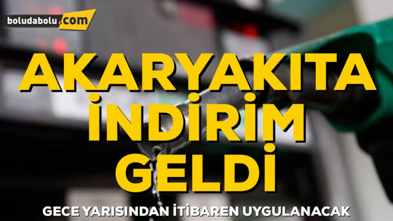 AKARYAKITTA İNDİRİM !