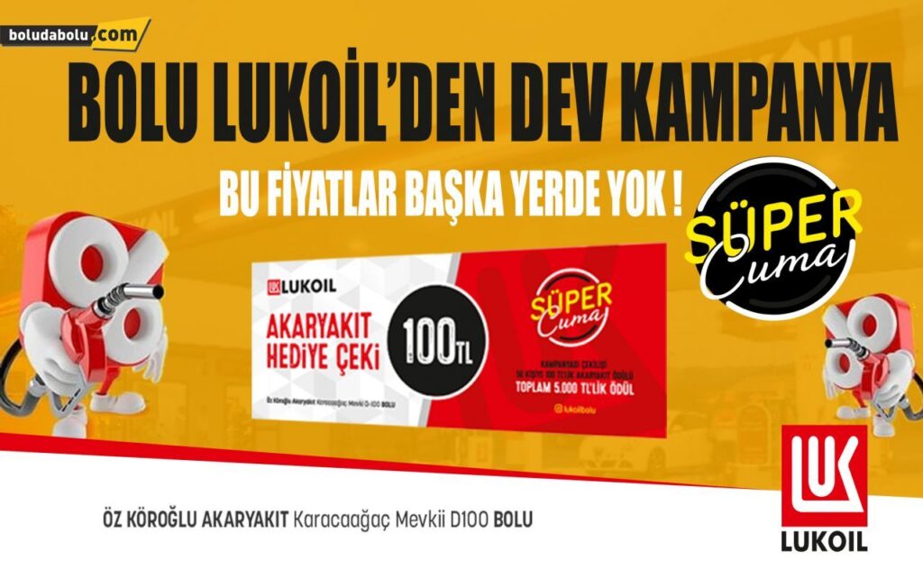 LUKOİL’DE KAMPANYALAR BİTMİYOR! LUKOİL’DE KAMPANYALAR BİTMİYOR!