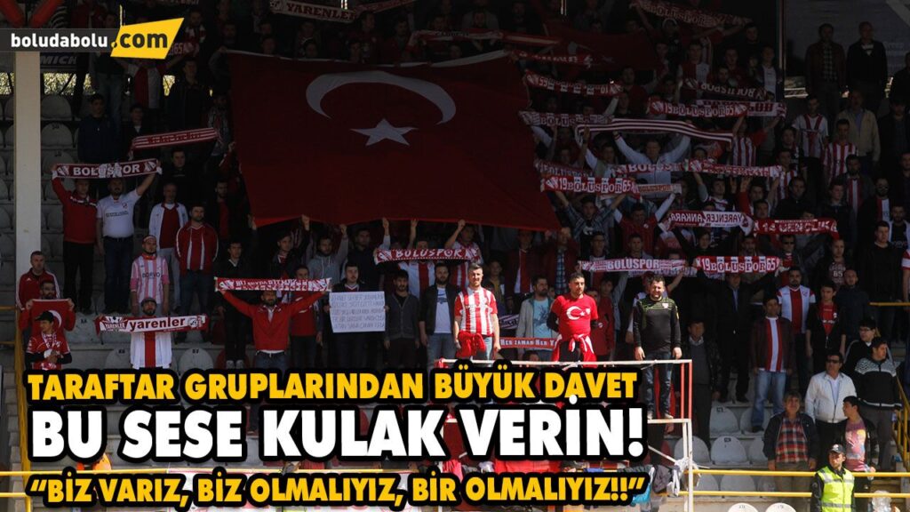“BİZ VARIZ, BİZ OLMALIYIZ, BİR OLMALIYIZ!!”