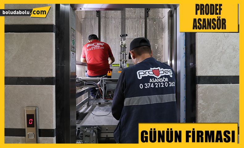 PRODEF ASANSÖR GÜNÜN FİRMASI PRODEF ASANSÖR GÜNÜN FİRMASI