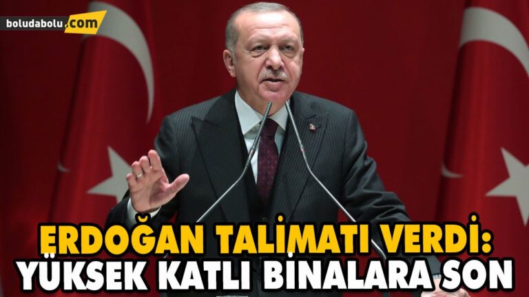 81 İLDE ARTIK YÜKSEK KATLI BİNA YAPILMAYACAK