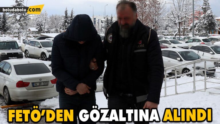 YAKALANAN FETÖ ŞÜPHELİSİ ADLİYEYE SEVK EDİLDİ