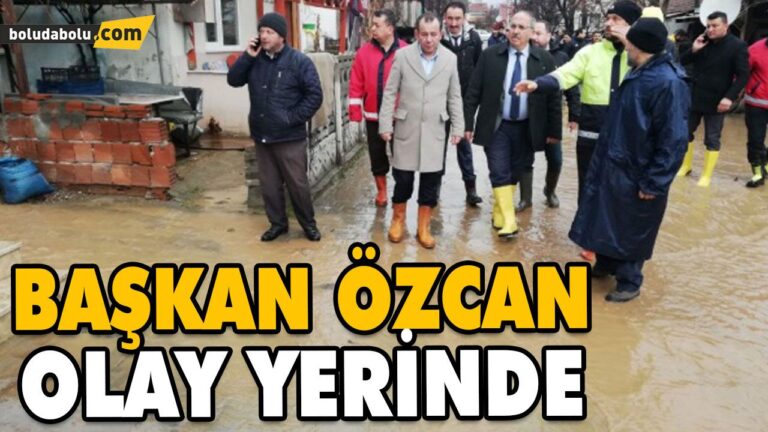 TAŞKININ SEBEBİ BELLİ OLDU: ÇEVRE YOLU