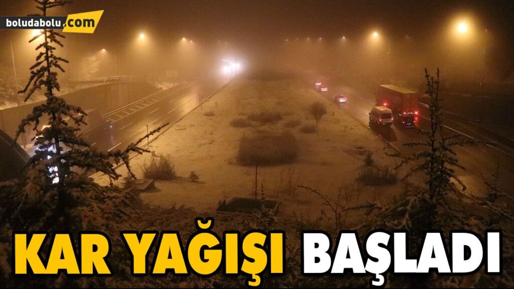KAR YAĞIŞI BAŞLADI KAR YAĞIŞI BAŞLADI