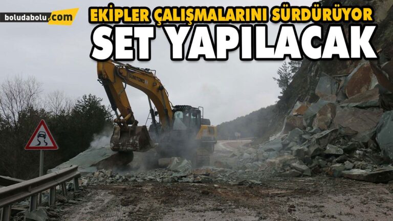 EKİPLER ÇALIŞMALARINI SÜRDÜRÜYOR