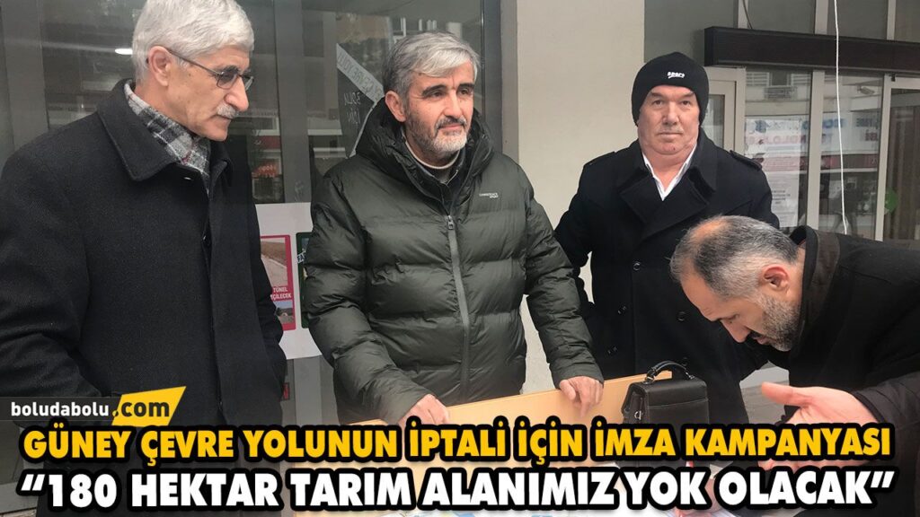 “180 HEKTAR TARIM ALANIMIZ YOK OLACAK” “180 HEKTAR TARIM ALANIMIZ YOK OLACAK”