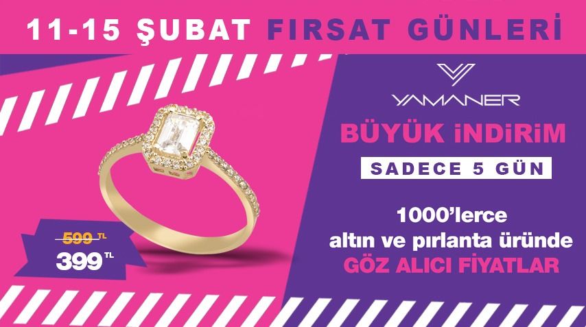 FIRSAT GÜNLERİ SADECE 5 GÜN! FIRSAT GÜNLERİ SADECE 5 GÜN!