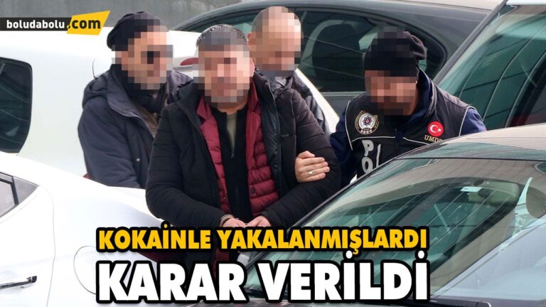 KOKAİNLE YAKALANMIŞLARDI