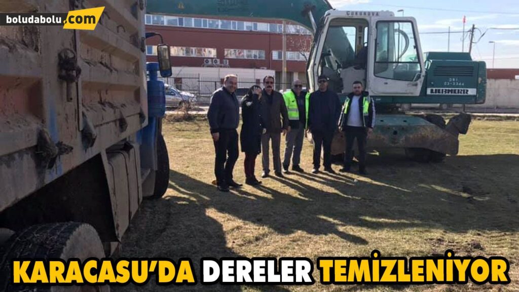 KARACASU’DA DERELER TEMİZLENİYOR KARACASU’DA DERELER TEMİZLENİYOR