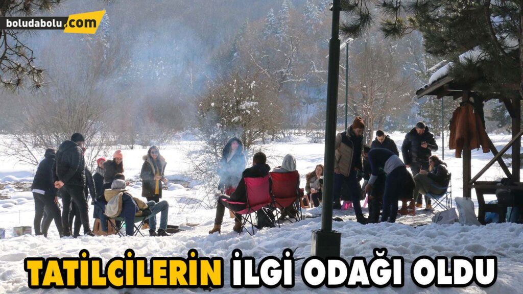 TATİLCİLERİN İLGİ ODAĞI OLDU TATİLCİLERİN İLGİ ODAĞI OLDU